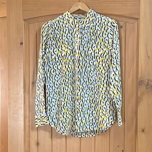 Women’s Equipment silk blouse Yellow and Black new with tags